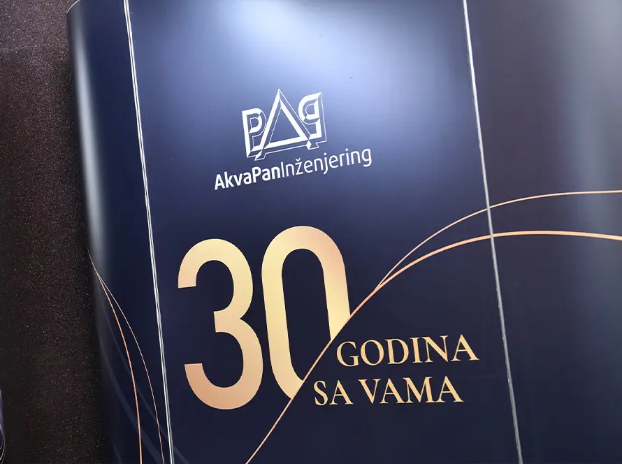 Vesti - Akvapan inženjering - 30 godina jubilej -