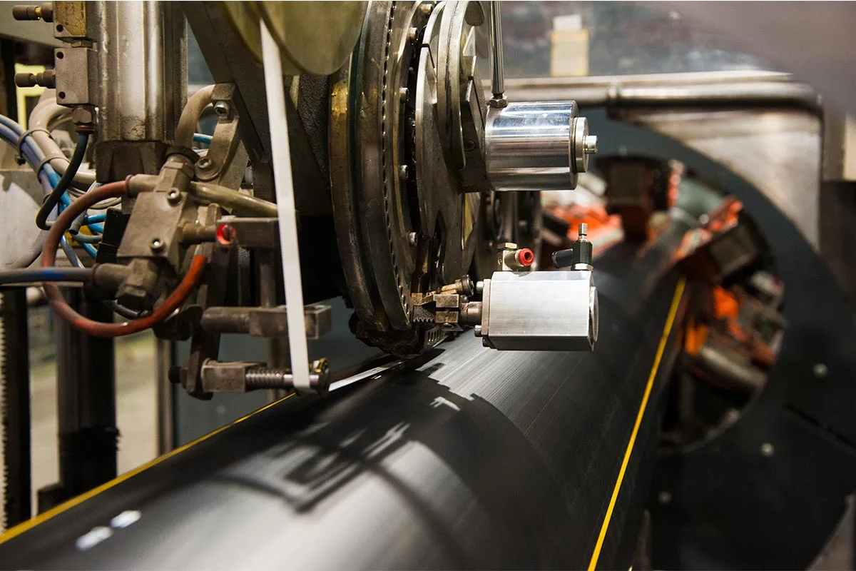 Akvapan Inženjering - Proces proizvodnje HDPE cevi – korak po korak 3